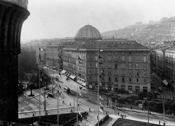 Galleria Umberto I. Naples. Campania. Italy 1925