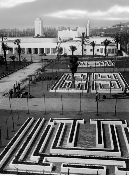 Italy. Campania. Naples. Three Years Overseas. The Labyrinths Of The Citrus Of Restaurants In The Background. The Exhibition Of Libya. 1940