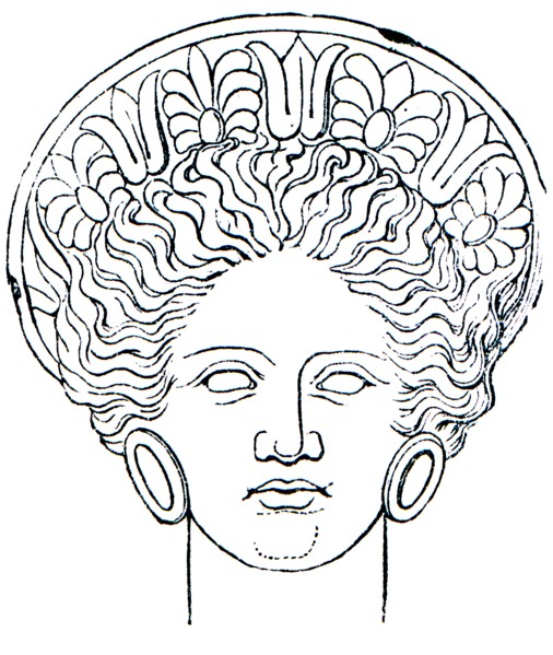 Women's haircut, Ancient Greece.