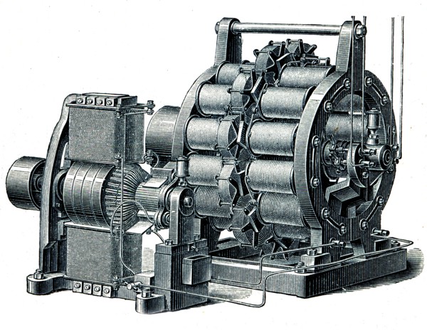Dynamo AC exciter Siemens.