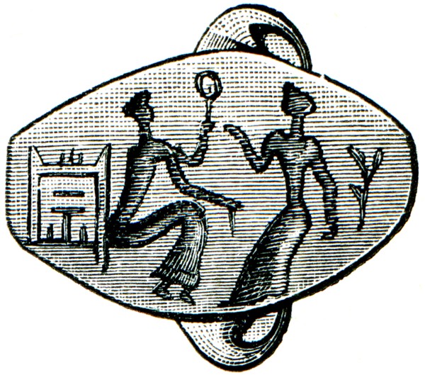 Gold ring.