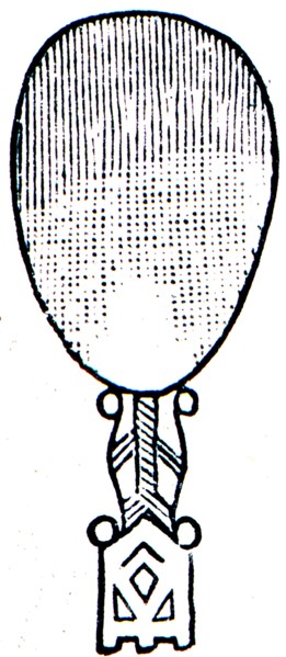 Scandinavian spoon from moose antlers.
