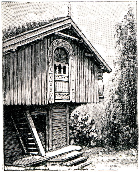 Country house in Christiania, Norway.