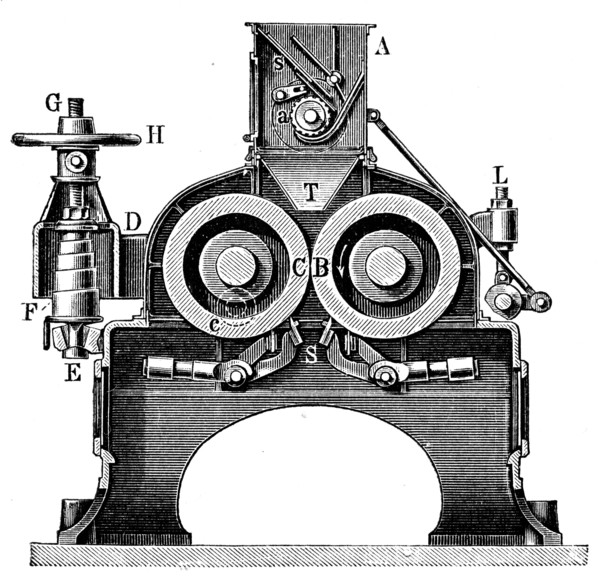 Mill equipment.
