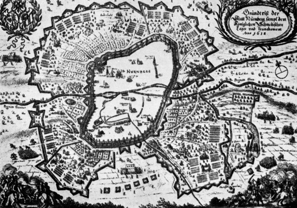 Swedish camp at Nuremberg.