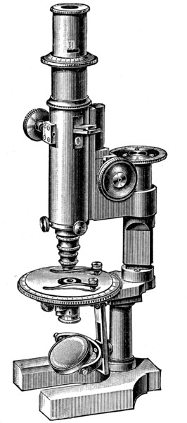 Polarizing microscope.