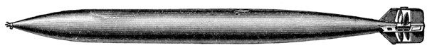 Pisciform torpedo.