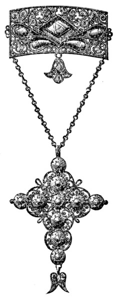 Jewelry enamel technique.