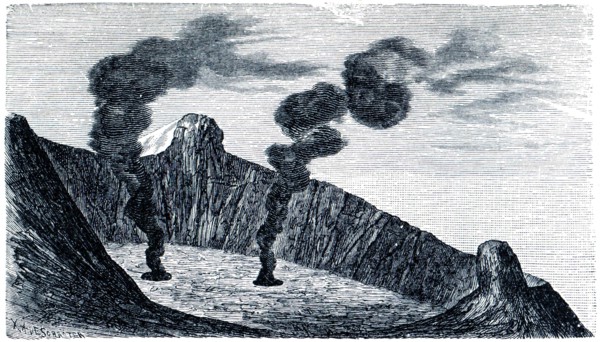 Crater of Mount Etna.