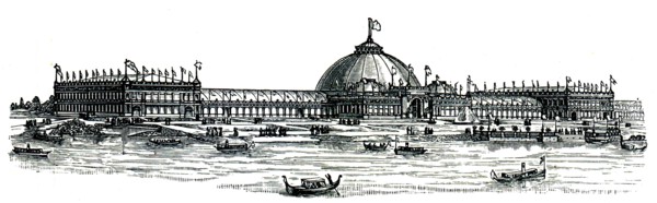 Pavilion Gardening at the International Exhibition in Chicago.