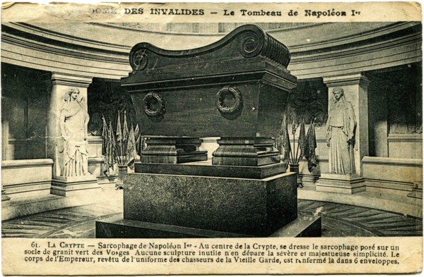 The tomb of Napoleon.