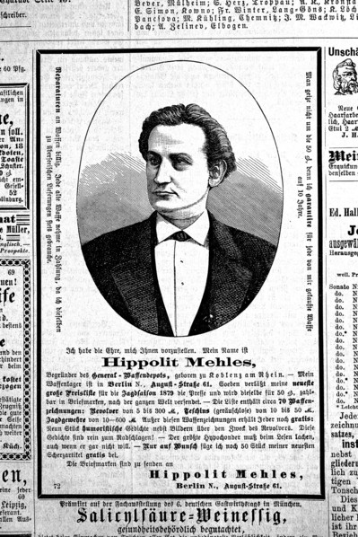 Classifieds in 1880