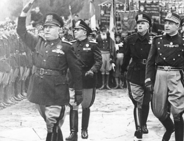 Italy. Fascism. Benito Mussolini