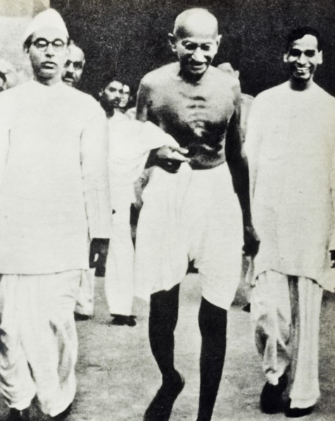 Mahatma Gandhi.