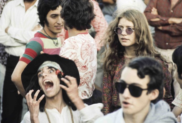 Young People At A Rock Concert, 70 Years.