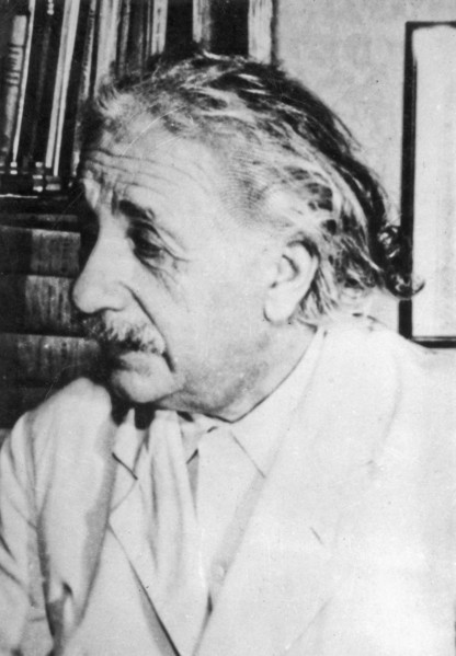 Albert Einstein.