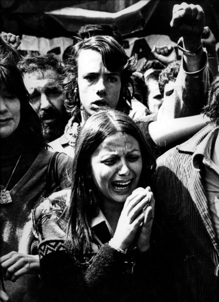Zibecchi Giannino's Girlfriend At The Death Scene.