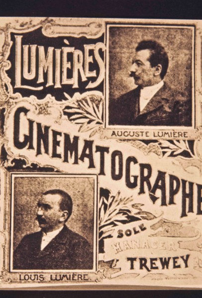 Poster, Auguste Marie Louis Nicholas Lumiere and Louis Jean Lumiere.