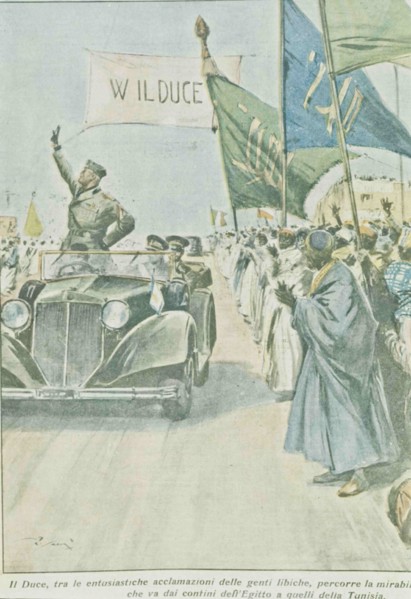 Benito Mussolini.