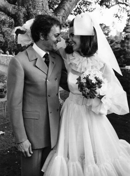 Wedding Between Tony Curtis And Allen.