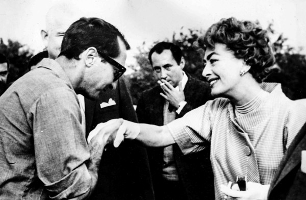Joan Crawford and Luis Miguel Dominguin.