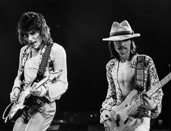 Faces, Ron Wood and Tetsu Yamauchi.