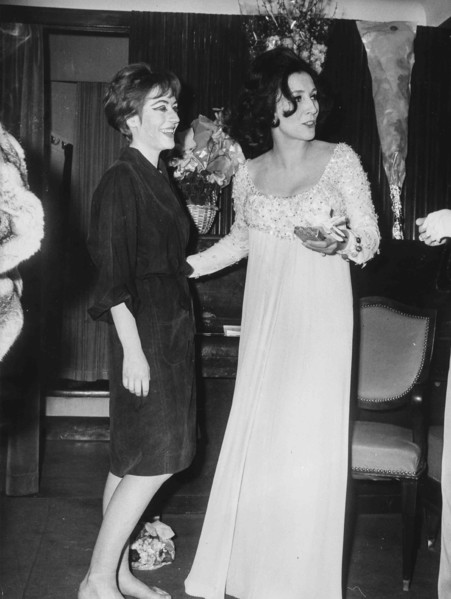 Annie Girardot and Valentina Cortese.