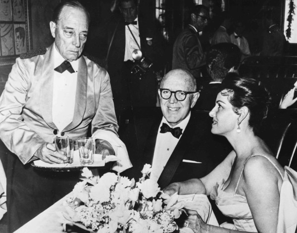 Buster Keaton, Jimmy Mchugh and Jane Russell.