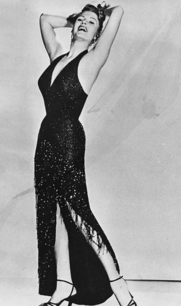 Rita Hayworth.