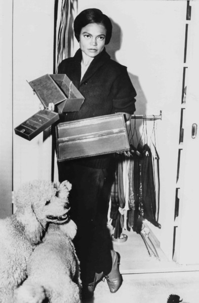 Eartha Kitt.