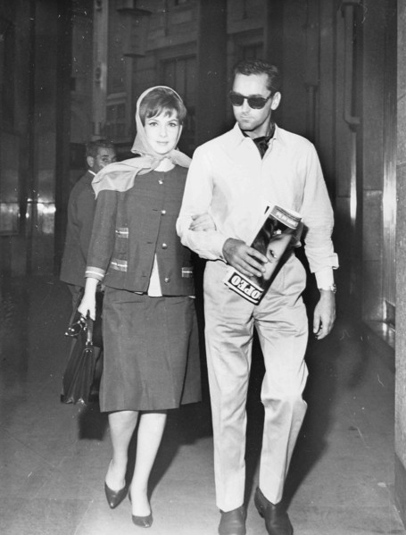 Gina Lollobrigida and Milko Skofic.