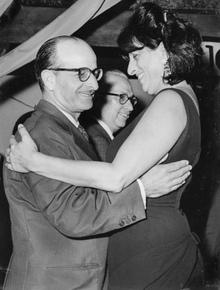 Anna Magnani and Aldo Tonti.