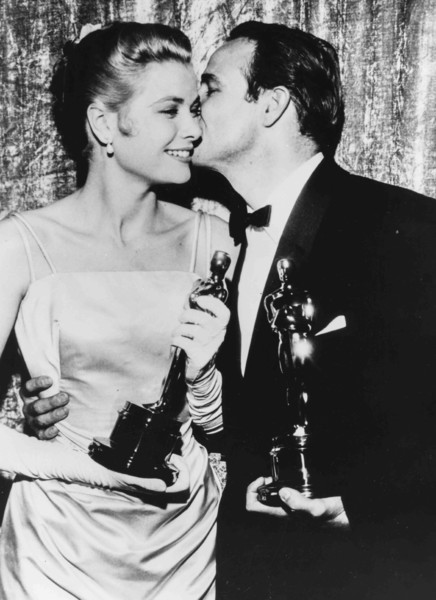 Marlon Brando and Grace Kelly.