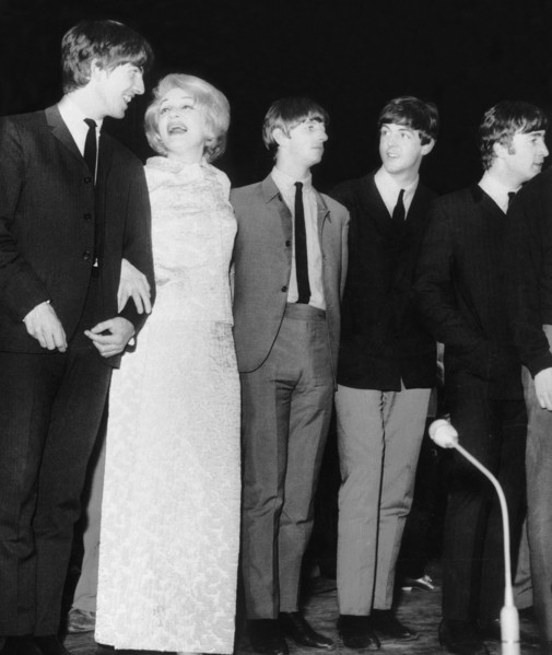 Marlene dietrich, beatles, 1967