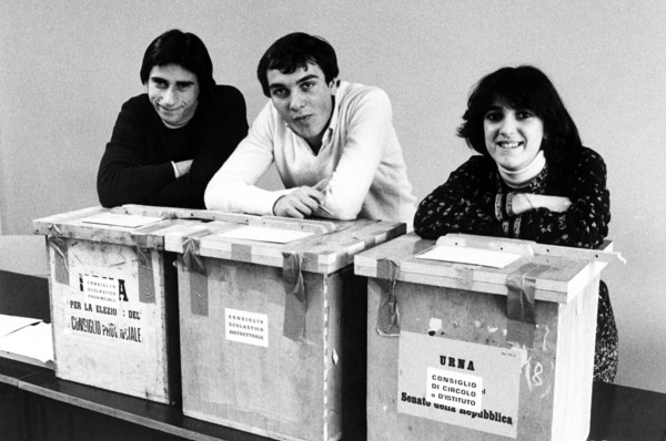 Elections in school districts, Italy 1974