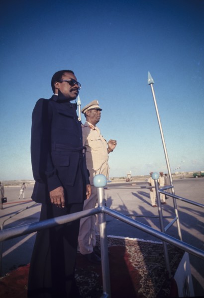 Mohamed siad barre and albert gongo, 70's
