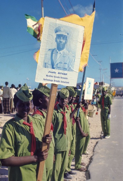 Somalians jalle siad barre supporters, 70's