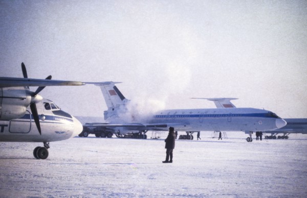 Ussr, siberia, jakutsk, airport, 1983