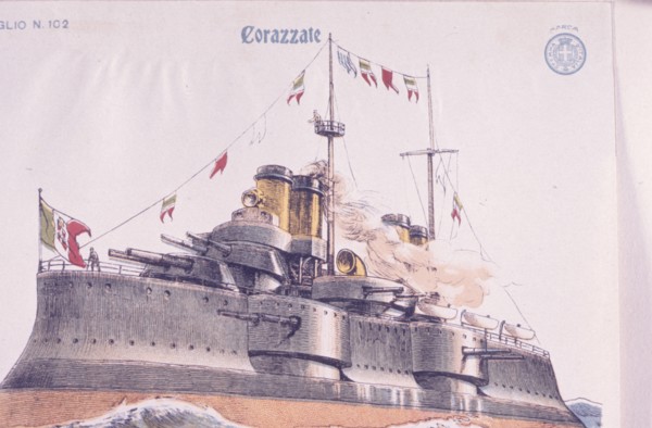 Foglio corazzate n.102, edizioni marca stella