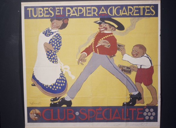 Tubes et papier a cigarettes, advertising '900