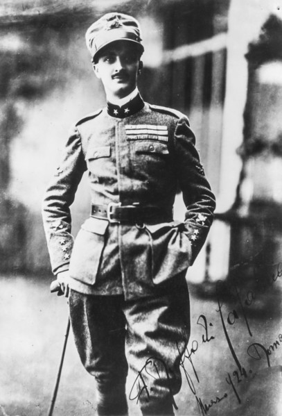 Prince Fulco Ruffo di Calabria, 1924