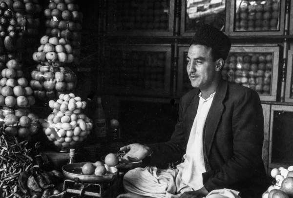 Fruit seller, north africa