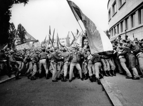 The yogurt revolution, anti-bureaucratic revolution, novi sad, 1988