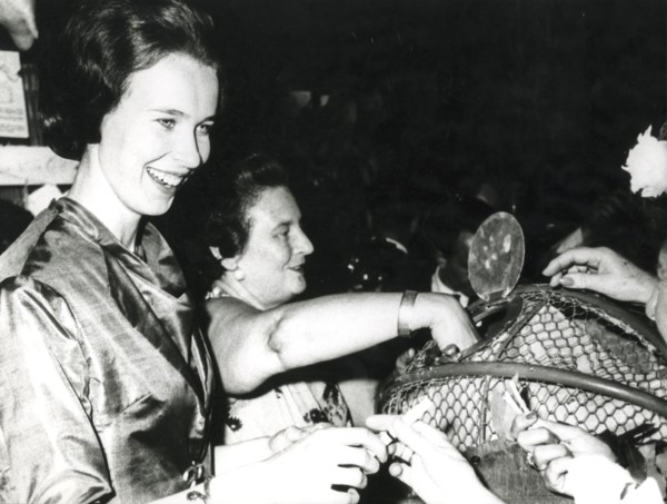 Maria Gabriella of Savoy, charity event, Paris, 1961