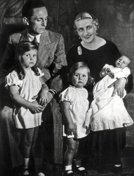 Joseph paul goebbels and family, 1934