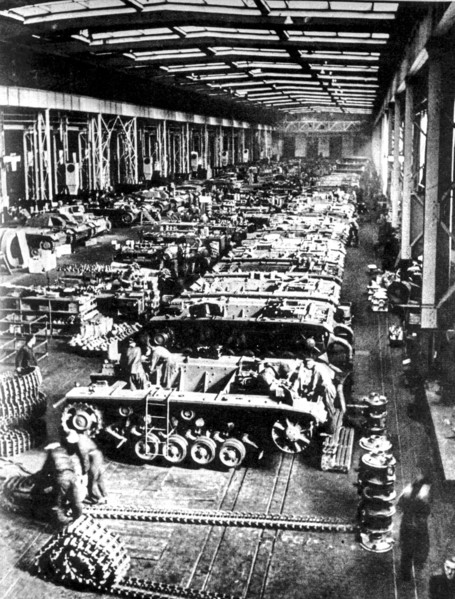War production after the Nazi occupation, poland, 1939