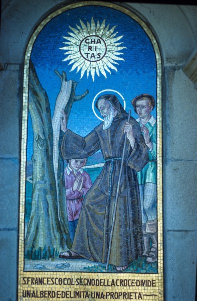 Newsstand on the way of miracles, francesco da paola sanctuary
