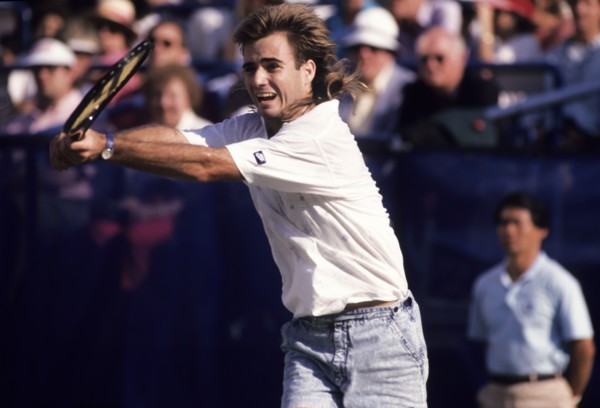 Andre agassi, 1989