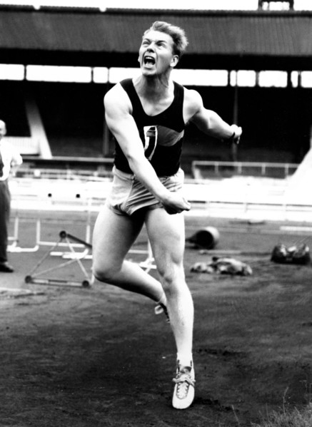 George colin smith, discus, 1958