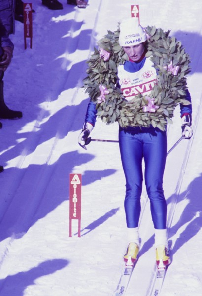 Maria canins, cycling, ski, '80